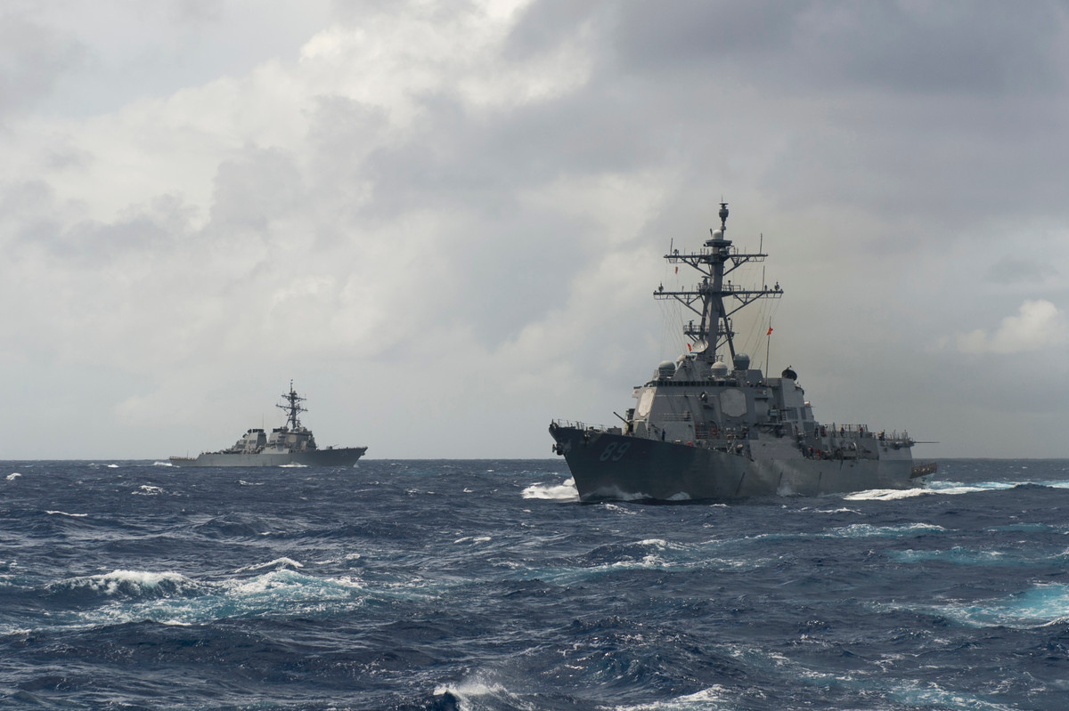 Lớp khu trục Arleigh Burke được chia ra làm nhiều phiên bản, mỗi phiên bản có tải trọng khác nhau từ 8100 tấn cho tới tối đa 9600 tấn. Nguồn ảnh: USNV.