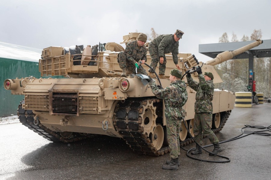 Theo thông tin mới nhất được truyền thông Mỹ đăng tải trên tờ Wall Street Journal, lực lượng Thuỷ quân Lục chiến của nước này sẽ loại bỏ hoàn toàn các đơn vị xe tăng trong biên chế. Nguồn ảnh: Pinterest.