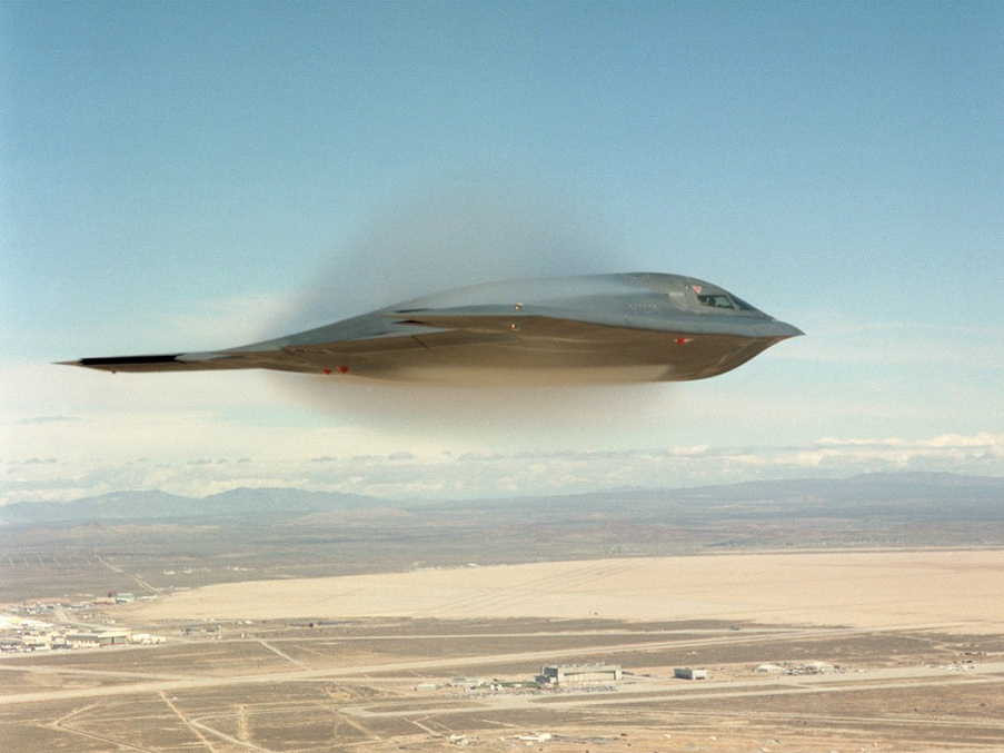 Tuy nhiên, số lượng máy bay B-2 Spirit được mang tới châu Âu không được quân đội Mỹ tiết lộ. Nguồn ảnh: Pinterest.