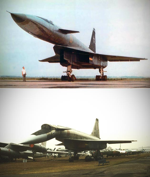 Thậm chí vũ khí của T-4 cũng cần được thiết kế riêng, đó là tên lửa siêu âm Kh-45 và tên lửa Molniya. Tốc độ của các loại tên lửa này cần phải... nhanh hơn tốc độ của máy bay và cần có khả năng tương thích với hệ thống điện tử hiện đại vượt trội mà T-4 sử dụng. Nguồn ảnh: Pinterest.