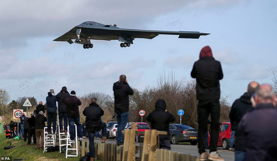 Chiếc B-2 Spirit duy nhất của Không quân Mỹ từng bị phá huỷ vào ngày 23/2/2008 do hư hỏng động cơ khiến nó bị phá huỷ hoàn toàn. Nguồn ảnh: Dailymail.