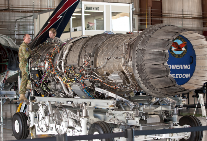 Theo hợp đồng này, Mỹ sẽ chuyển giao 20 động cơ F135-PW-100 cho phía không quân hải quân Mỹ, 6 động cơ F135-PW-100 cho Không quân Mỹ và 6 động cơ F135-PW-100 cho Nhật Bản. Nguồn ảnh: Pinterest.