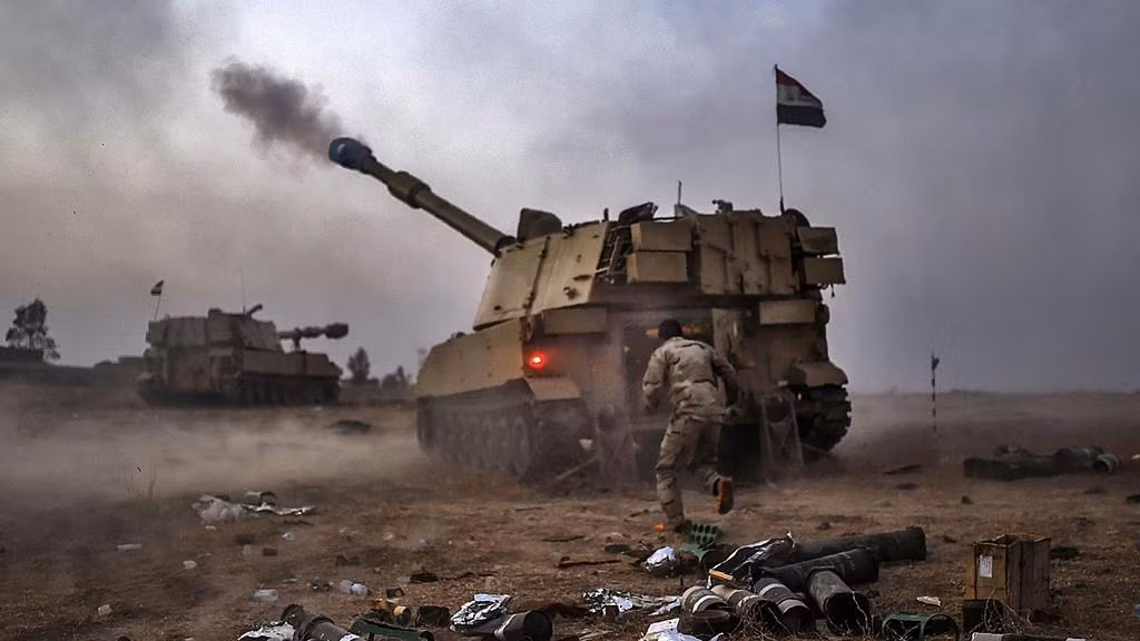 Ngoài ra, hệ thống đạn pháo này cũng được thử nghiệm kèm với hệ thống nạp đạn tự động cho pháo tự hành M109A7 Paladin. Nguồn ảnh: Pinterest.