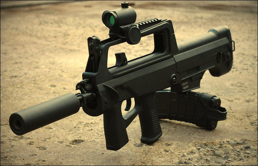 QBZ-97B là phiên bản súng trường tấn công cỡ nhỏ sử dụng cỡ đạn 5,56 do tập đoàn NORINCO của Trung Quốc sản xuất. Nguồn ảnh: QQ.