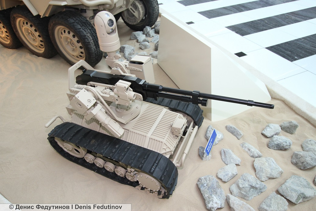 Phiên bản nhỏ của Sharp Claw mang tên Sharp Claw VU-1 không có khả năng vận tải nhưng lại được vũ trang với súng máy 7.62mm. Nguồn ảnh: BMPD.