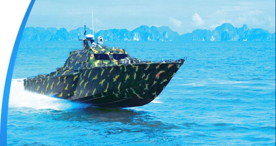 Theo nhận định của Jane's, những xuồng tuần tra cao tốc bọc thép do Việt Nam sản xuất có vẻ ngoài giống với xuồng tuần tra cao tốc Manta có độ dài 17 mét do Suncraft của Malaysia sản xuất. Nguồn ảnh: Baodatviet.