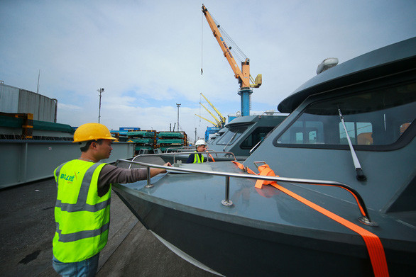 Tuy nhiên hiện tại vẫn chưa có các thông số kỹ thuật chi tiết về các tàu tuần tra cao tốc được chúng ta đóng mới cho các khách hàng châu Phi. Nguồn ảnh: NK.