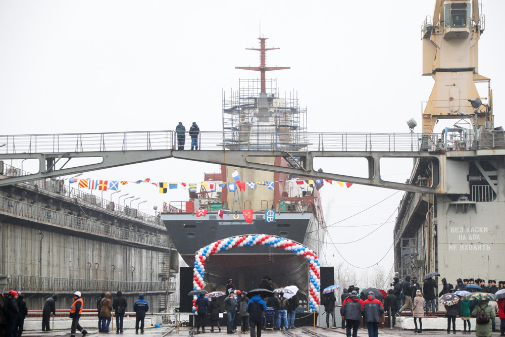 Đây cũng là phiên bản cải biên đầu tiên của lớp Đề án 20380 được đóng theo đơn đặt hàng của Hải quân Nga. Nguồn ảnh: BMDP.