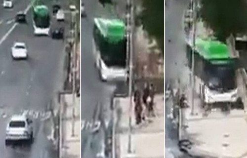 Di ve sinh quen keo phanh xe buyt, tai xe khien 5 nguoi chet