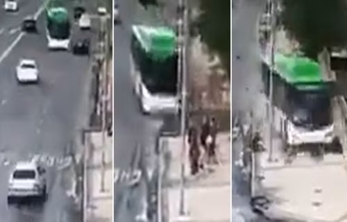 Di ve sinh quen keo phanh xe buyt, tai xe khien 5 nguoi chet