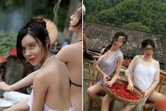 Kể từ khi các phương tiện truyền thông nổi lên trong những năm gần đây, những người nổi tiếng trên Internet và các hot girl, kols lớn hay nhỏ đều đang làm mọi cách để thu hút người xem, kiếm được lượng truy cập. (Nguồn ảnh: Sohu, Sina)