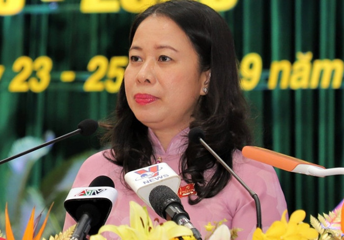 Bà Võ Thị Ánh Xuân có trình độ cử nhân Sư phạm hóa học và từng làm giáo viên của một trường THPT ở An Giang, sau đó làm chuyên viên nghiên cứu tổng hợp của Văn phòng Tỉnh ủy An Giang.