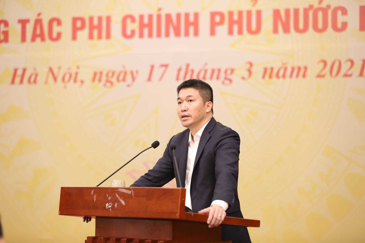 Ông Phan Anh Sơn, Ủy viên Đảng đoàn, Phó Bí thư kiêm Chủ nhiệm Ủy ban Kiểm tra Đảng ủy cơ quan Liên hiệp các tổ chức hữu nghị Việt Nam, Phó Chủ tịch - Tổng Thư ký Liên hiệp các tổ chức hữu nghị Việt Nam, Phó Chủ nhiệm Ủy ban Công tác về các tổ chức phi chính phủ nước ngoài, Viện trưởng Viện Nghiên cứu quốc tế và đối ngoại nhân dân.