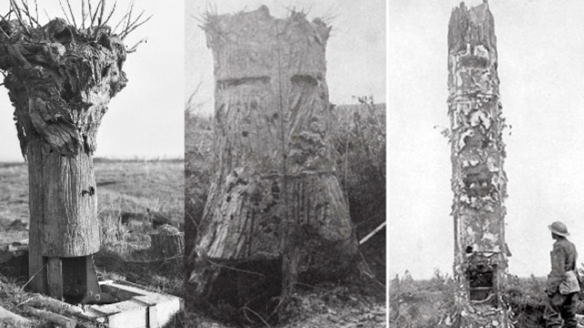 Chiến thuật ngụy trang này đã thành công một cách đáng kinh ngạc khi không có đài quan sát được ngụy trang thành cây giả nào bị kẻ thù phát hiện.