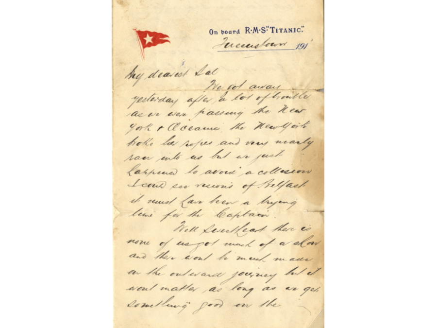 Nội dung bức thư Richard Geddes viết cho vợ chứa thông tin gây bất ngờ.