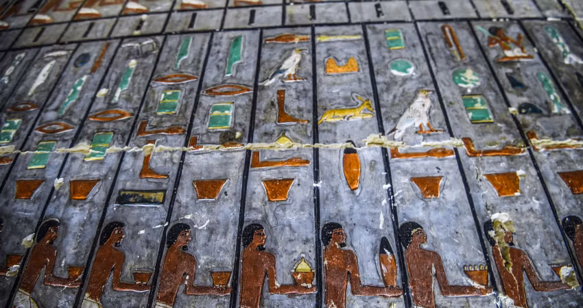 Một trong hai lăng mộ trên được các nhà khảo cổ Ai Cập tìm thấy ở nghĩa trang Akhmim thuộc quận Sohag tại Thượng Ai Cập.