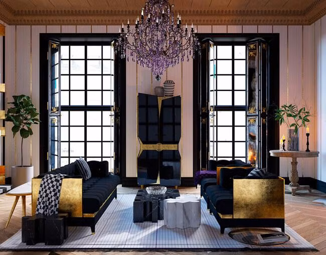  Căn nhà dát vàng đặc biệt này được thiết kế bởi kiến trúc sư nổi tiếng Vlad Yuhimchuk và được xây dựng tại Ukraine.