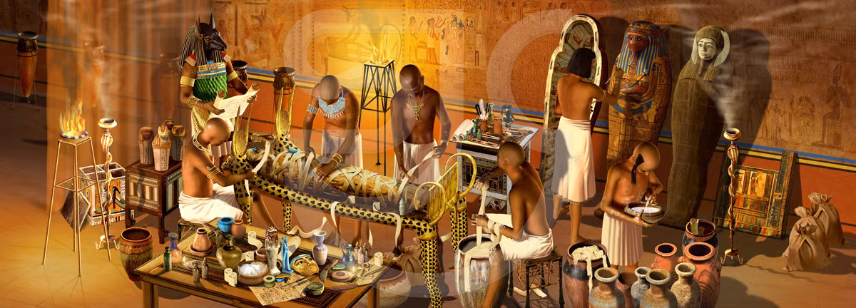 Trong 70 ngày này, những thợ ướp xác sẽ thực hiện tỉ mỉ từng công đoạn để thi hài người quá cố không bị thối rữa.