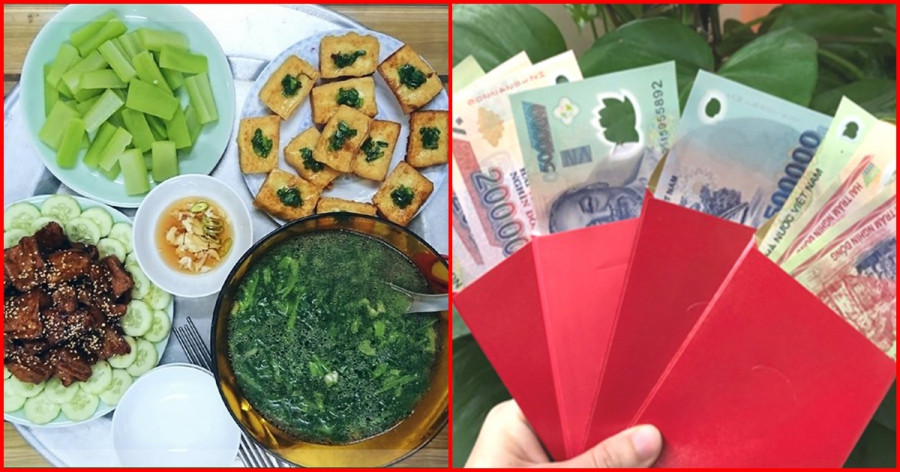 Luong thang nhieu hay it cu chia vao 4 phong bi, dam bao tieu luon thua