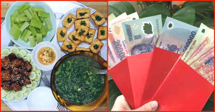 Luong thang nhieu hay it cu chia vao 4 phong bi, dam bao tieu luon thua