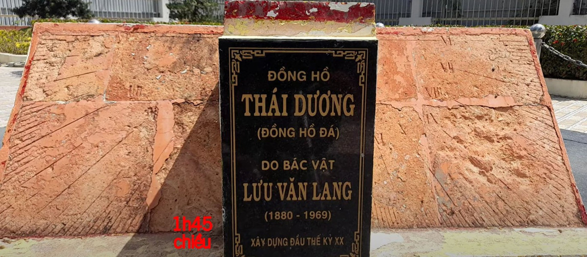 Đồng hồ đá xem giờ bằng ánh nắng mặt trời ở Việt Nam - Hình 7 Dong ho da xem gio bang anh nang mat troi o Viet Nam-Hinh-7
