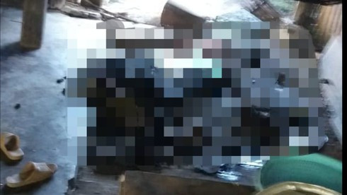 Quan chan ngu canh bep lua trong dem lanh, 1 nguoi phu nu tu vong