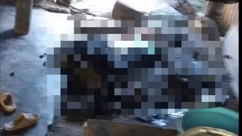 Quan chan ngu canh bep lua trong dem lanh, 1 nguoi phu nu tu vong