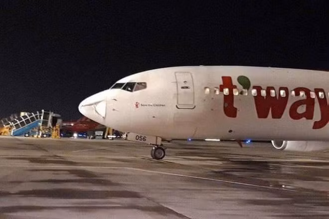 Nu dai uy cong an nao loan san bay va loat su co hang khong nam 2019-Hinh-6