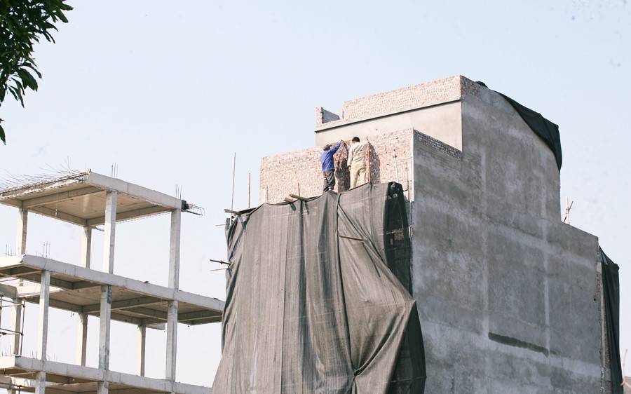 Rất ít căn bước vào khâu hoàn thiện.