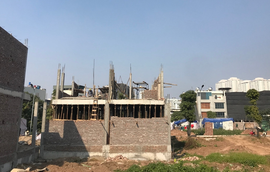 Các công trình cũng chỉ đang rục rịch được triển khai xây dựng.