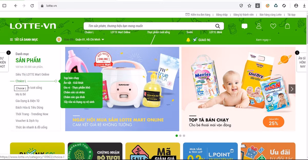 Lotte.vn chet yeu... Shopee, Lazada, Tiki, Sendo bi khach hang keu than