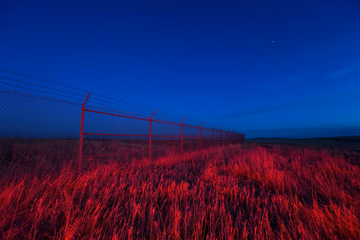 Hàng rào sắt bao quanh khu phế tích của cơ sở phóng tên lửa hạt nhân Minuteman. Hiện chính phủ Mỹ đã phê duyệt kế hoạch xây dựng một công viên lịch sử quốc gia theo dự án Manhattan để bảo tồn ba khu phức hợp hạt nhân trên.