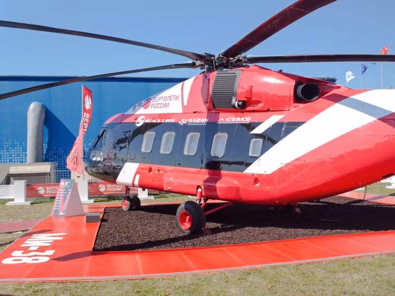 Trực thăng vận tải Mi-38.