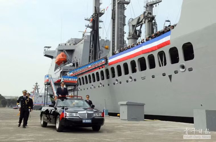 Tham dự buổi lễ có sự xuất hiện của Tổng thống Đài Loan Mã Anh Cửu.