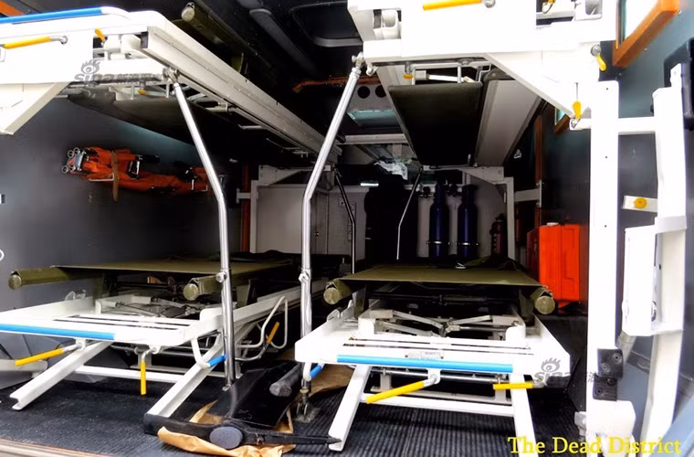 Bên trong biến thể cứu thương chiến trường Didgori 1, nó có thể mang theo tối đa 4 cáng cứu thương cùng các thiết bị hổ trợ y tế khác.