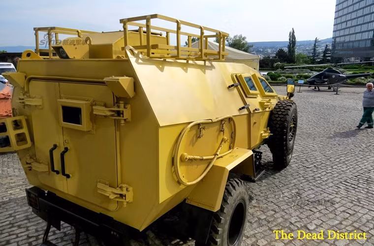 Biến thể xe bọc thép Didgori 1 sử dụng cho lực lượng công binh.