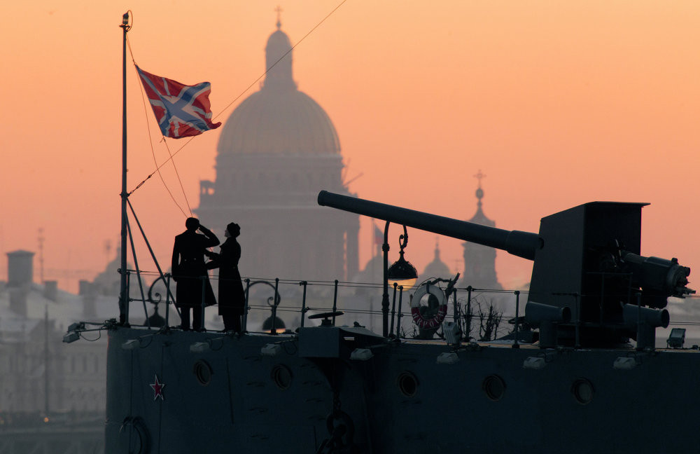 Con tàu trở lại Nga vào năm 1906 và trở thành một chiến hạm dùng cho đào tạo ở căn cứ biển Baltic. Nguồn: English Russia