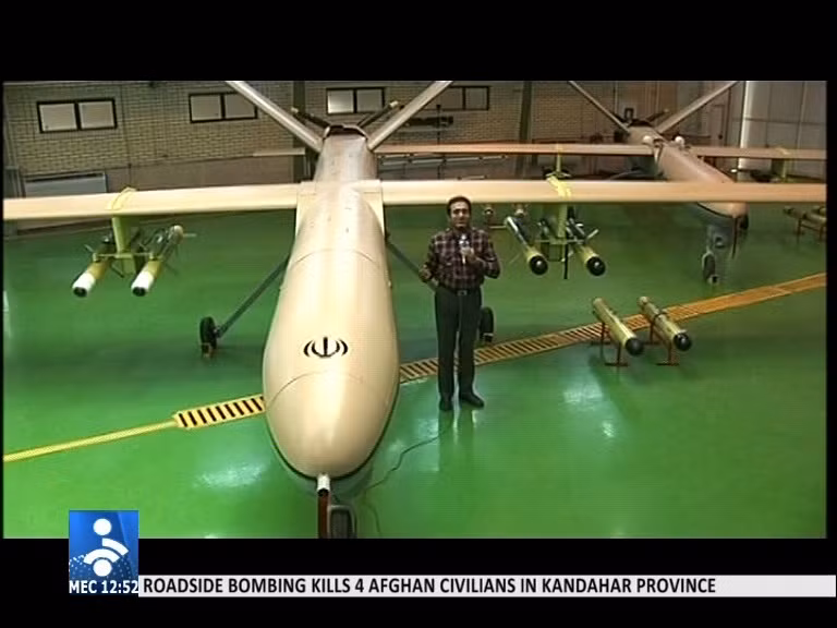 Nghi van UAV cua Iran roi tai Pakistan