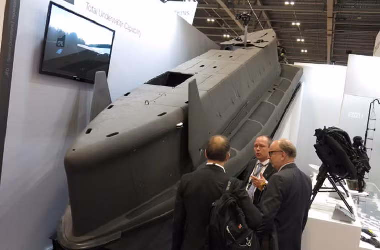 Một mẫu tàu ngầm mini dành cho lực lượng biệt dưới nước được giới thiệu tại DSEI-2015, nó có thể trở theo tối đa 6 binh sĩ cùng đầy đủ trang bị.