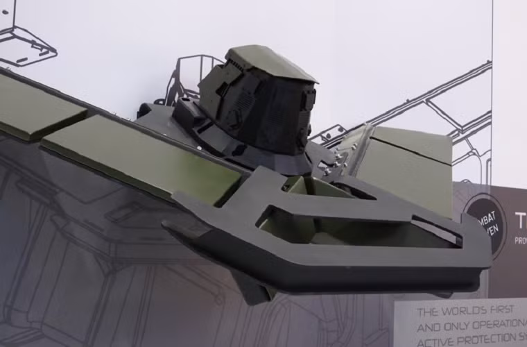 Hệ thống bảo vệ chủ động LV Trophy dành cho các mẫu xe bọc thép hạng nhẹ là một trong những hệ thống bảo vệ chủ động hiếm hoi được trưng bày tại DSEI-2015.