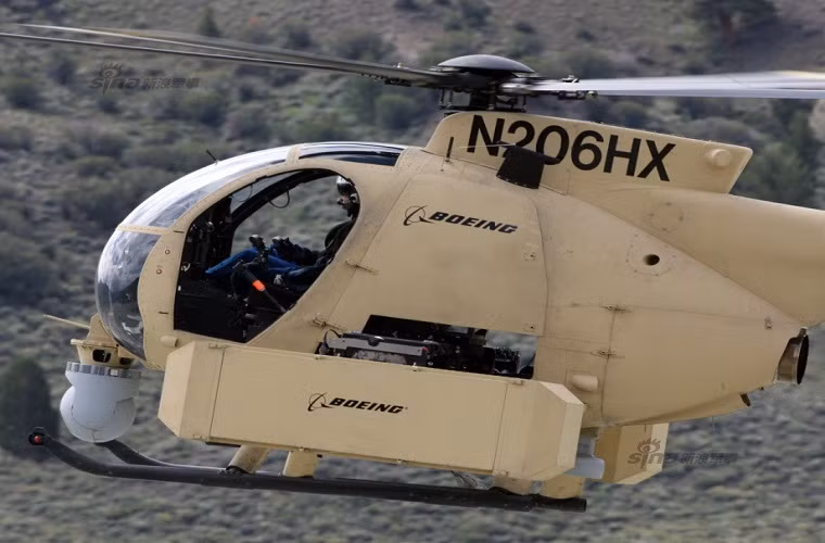 Và hãng Boeing cũng sẽ là nhà thầu chính trong chương trình nâng cấp trực thăng MH-6 của Hải quân Mỹ.