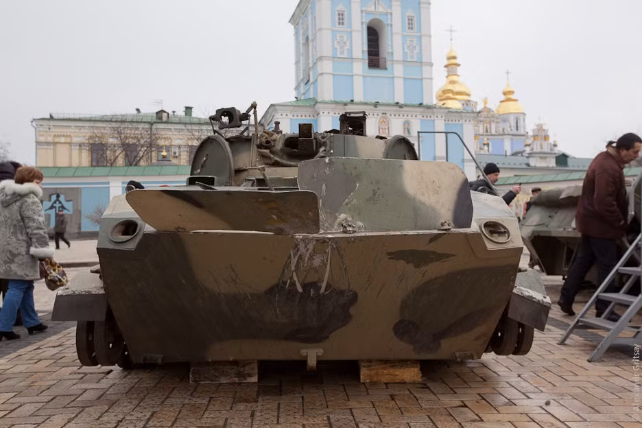 Loại xe này hiện đang được sử dụng cả ở Ukraine và Nga.