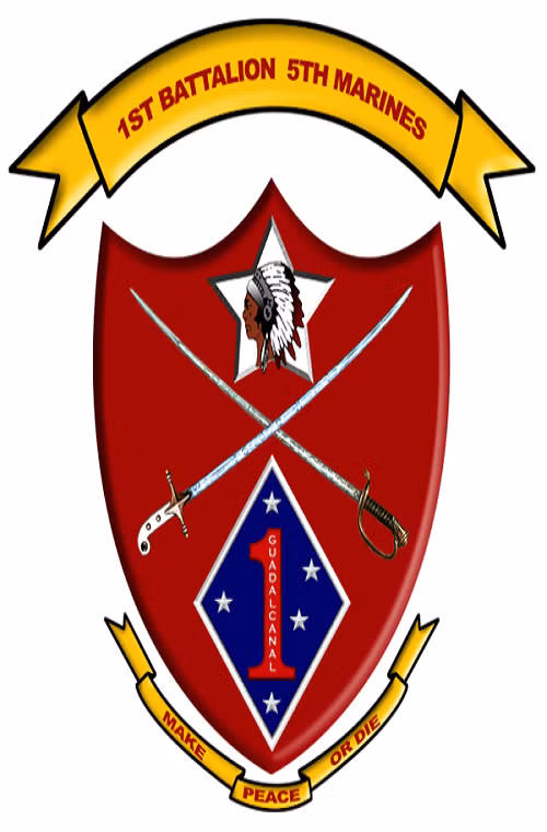 Tiểu đoàn 1, đơn vị Thủy quân Lục chiến số 5: đóng quân tại căn cứ Camp Pendleton có quân số khoảng 800 binh sĩ và thủy thủ. Lần đầu tiên tham chiến là trong Chiến tranh Thế giới thứ 1, còn được biết tới với biệt danh danh "Geronimo", phương châm hoạt động là “Làm nên hòa bình hoặc là chết”.