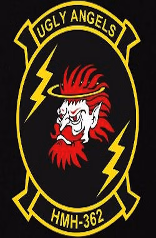 Phi động trực thăng hạng nặng số 362 (HMH-326), Thủy quân Lục chiến Mỹ: đóng quân tại căn cứ Không quân Hải quân Kaneohe Bay, Hawai trang bị 10 trực thăng vận tải hạng nặng CH-53D Sea Stallio. Lần đầu tiên tham chiến là tại Chiến tranh Việt Nam, còn được biết tới biệt danh là: “Thiên thần của Ugly”.