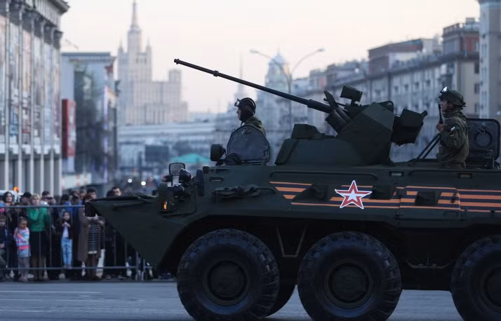 Xe thiết giáp chở quân BTR-82A.