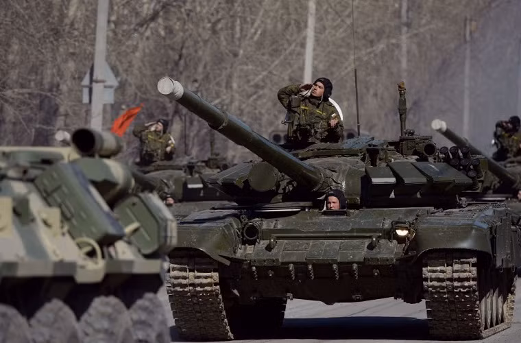 Đợt tổng duyệt diễn tập duyệt binh cuối cùng ở Yekaterinburg sẽ diễn ra từ 6/5-7/5.