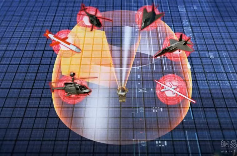 Hệ thống có thể tác chiến với nhiều loại mục tiêu.