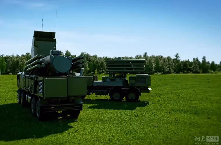 Nga quang cao to hop phong khong Pantsir ha F-35 My