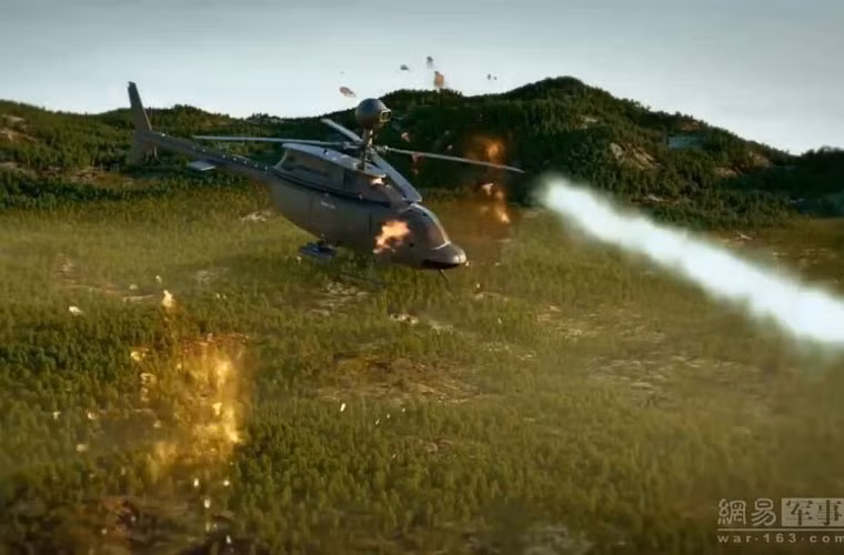 Trực thăng trinh sát.