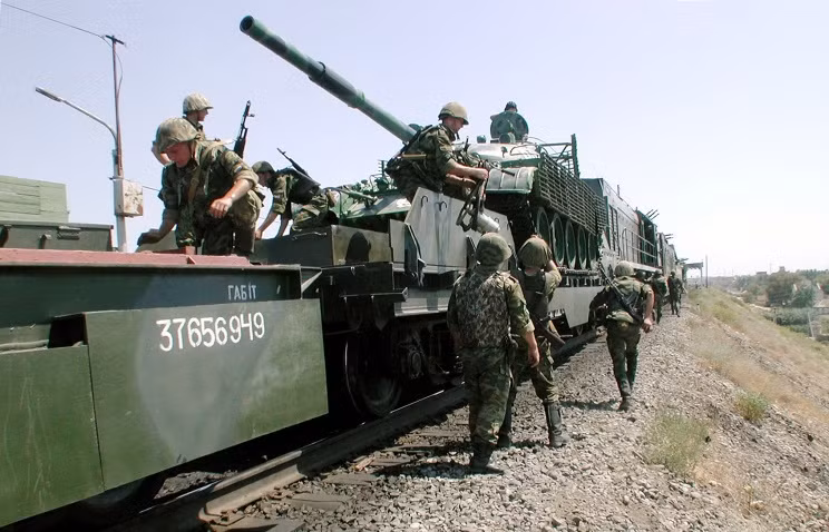 He lo vu khi thoi CTTG 1 trong Quan doi Nga